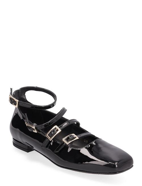 Luke Leather Ballet Flats ALOHAS Black