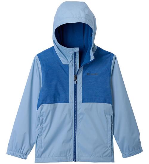 Columbia Regnjakke m. Fleece - Rainy Trails II - Ripple Blue