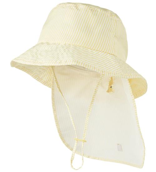 Liewood Badehat - Damona - UV40 - Stripe Lemonade/Creme De La Cr