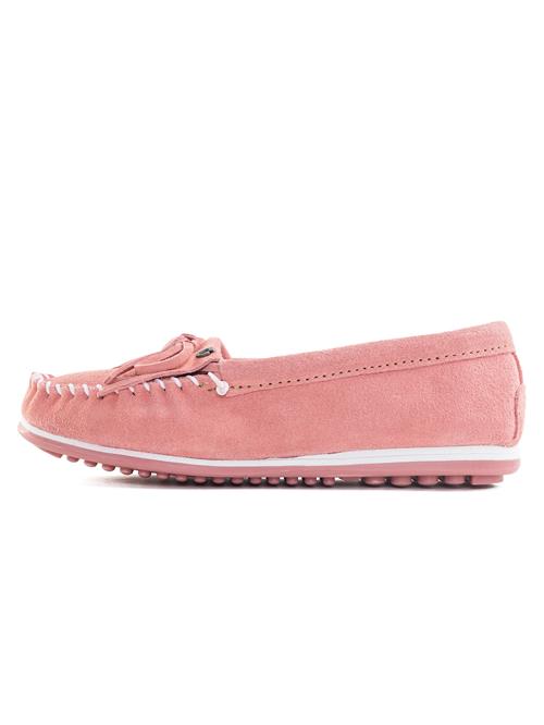 Minnetonka Mokassin 'Kilty plus'  pink / hvid