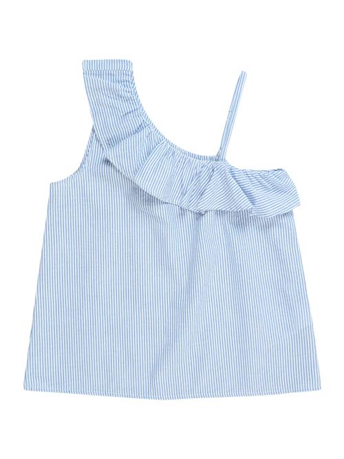 ONLY GIRLS Bluse 'SMILLA'  lyseblå / hvid
