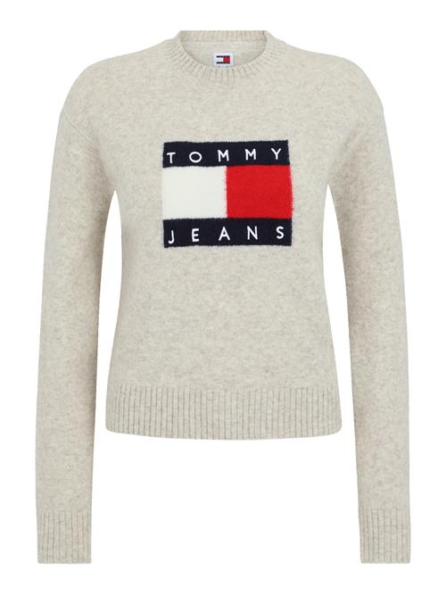 Tommy Jeans Pullover  beige-meleret / navy / rød / hvid