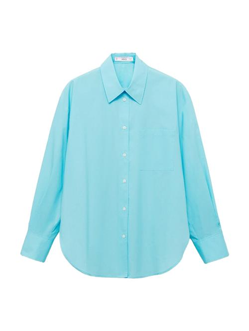 MANGO Bluse 'JAGUAR'  aqua