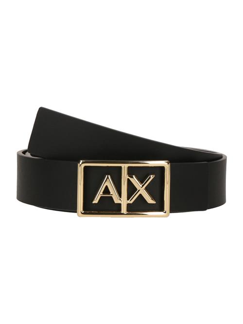 ARMANI EXCHANGE Bælte  guld / sort