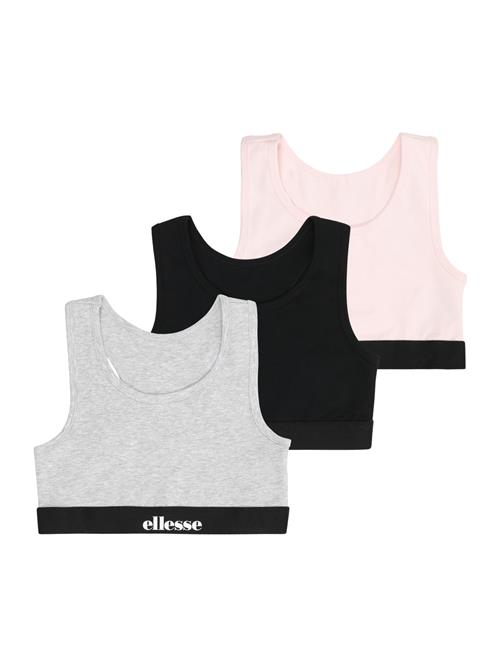 ELLESSE BH 'Emilo'  grå-meleret / pink / sort / offwhite