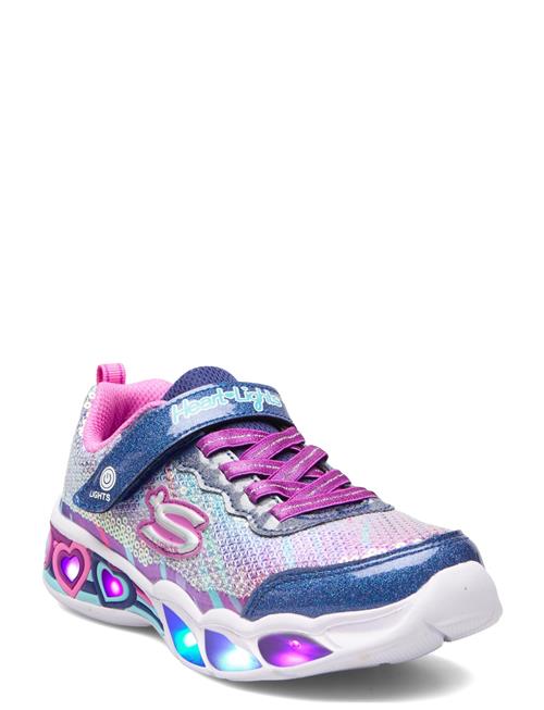 Girls Sweetheart Lights - Lets Shine Skechers Purple