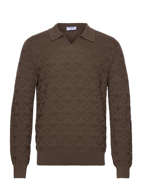 Triangle Structure Polo Filippa K Khaki