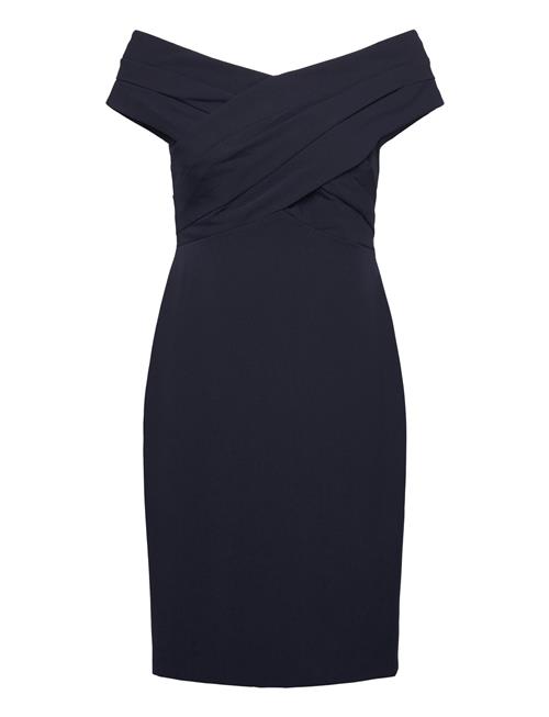 Plshd Crepe-Cocktail Dress Lauren Ralph Lauren Black