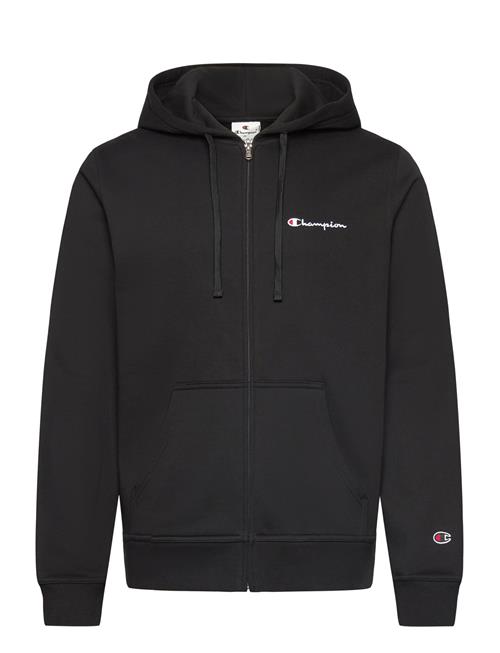 Full Zip Hoodie Sweatshirt Champion Black