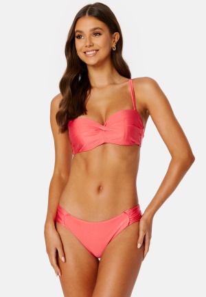 BUBBLEROOM Mila Twisted Bikini Top Coral 70C