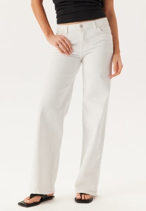 Pieces Pcselma Lw Wide Jeans Od Bright White 33/32