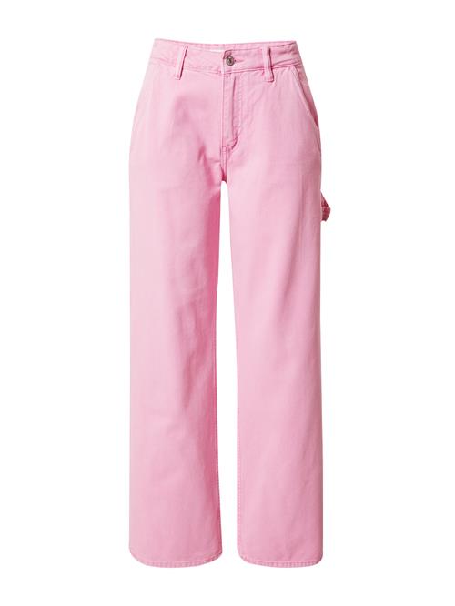 Gina Tricot Cargojeans 'Carpenter'  lys pink