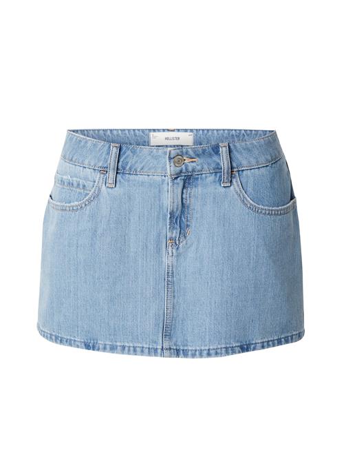 HOLLISTER Nederdel  blue denim