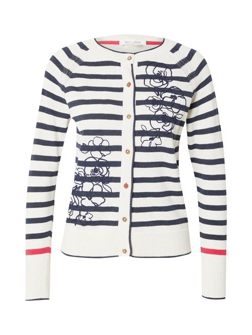 WHITE STUFF Cardigan 'LULU'  navy / pink / hvid