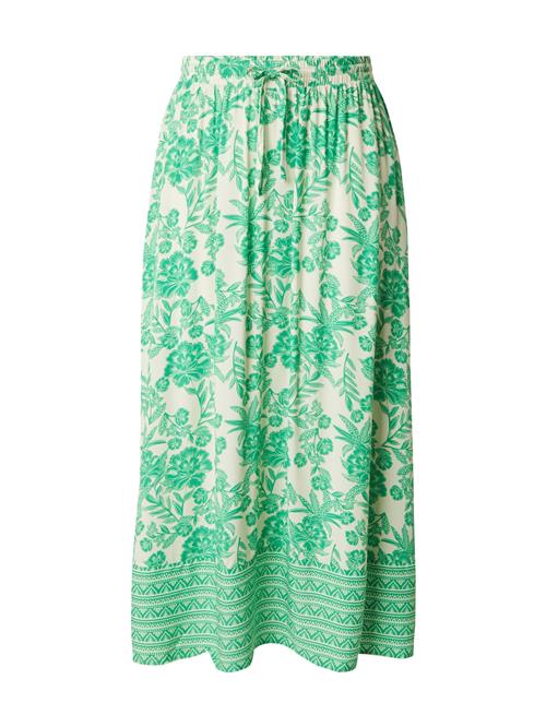 ONLY Carmakoma Nederdel  mint / hvid