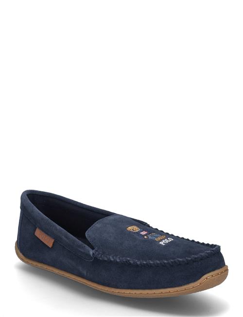 Brenan Polo Bear Suede Slipper Polo Ralph Lauren Navy