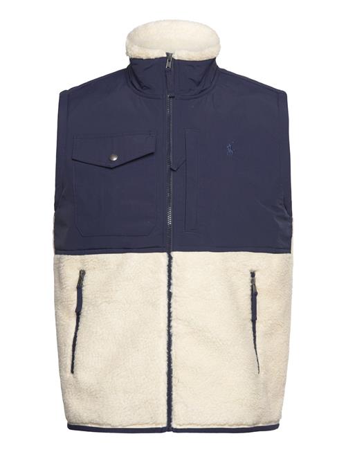 Wind-Blocking Hybrid Vest Polo Ralph Lauren Cream