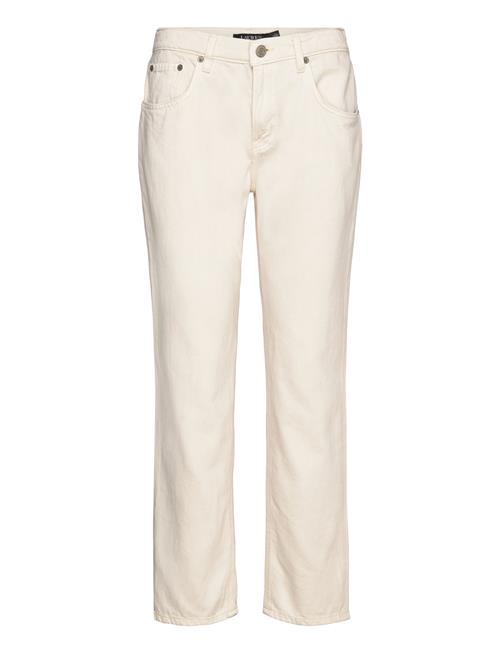 Relaxed Tapered Ankle Jean Lauren Ralph Lauren Cream