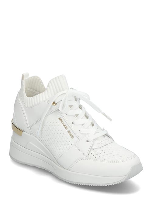 Georgie Knit Trainer Michael Kors White