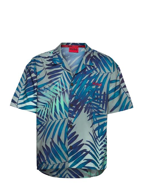 Beach Shirt Relaxed HUGO Green