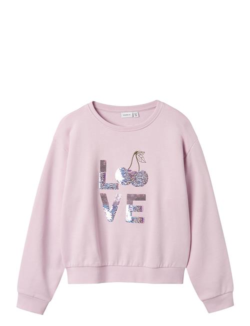 Nkfteka Ls Nreg Sweat Bru Name It Pink