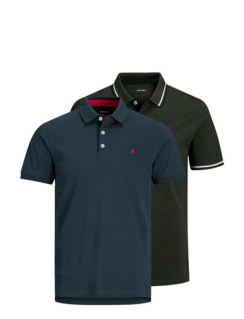 Jack & Jones Jjepaulos Polo Ss 2Pk Mp Noos Jack & J S Navy