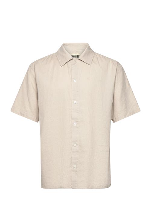 Wbbanks Linen Shirt Woodbird Cream