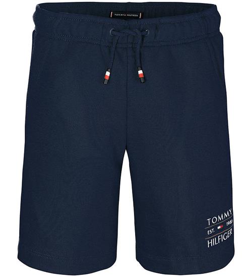 Tommy Hilfiger Sweatshorts - Flag Hilfiger - Dark Night Navy