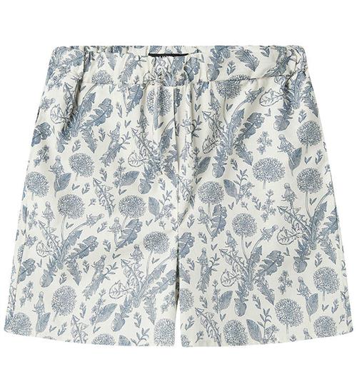 LMTD Shorts - NlnHeina - White Alyssum/Sargasso Sea