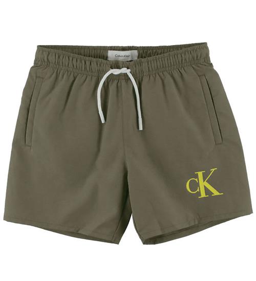 Calvin Klein Badeshorts - Dusky Green