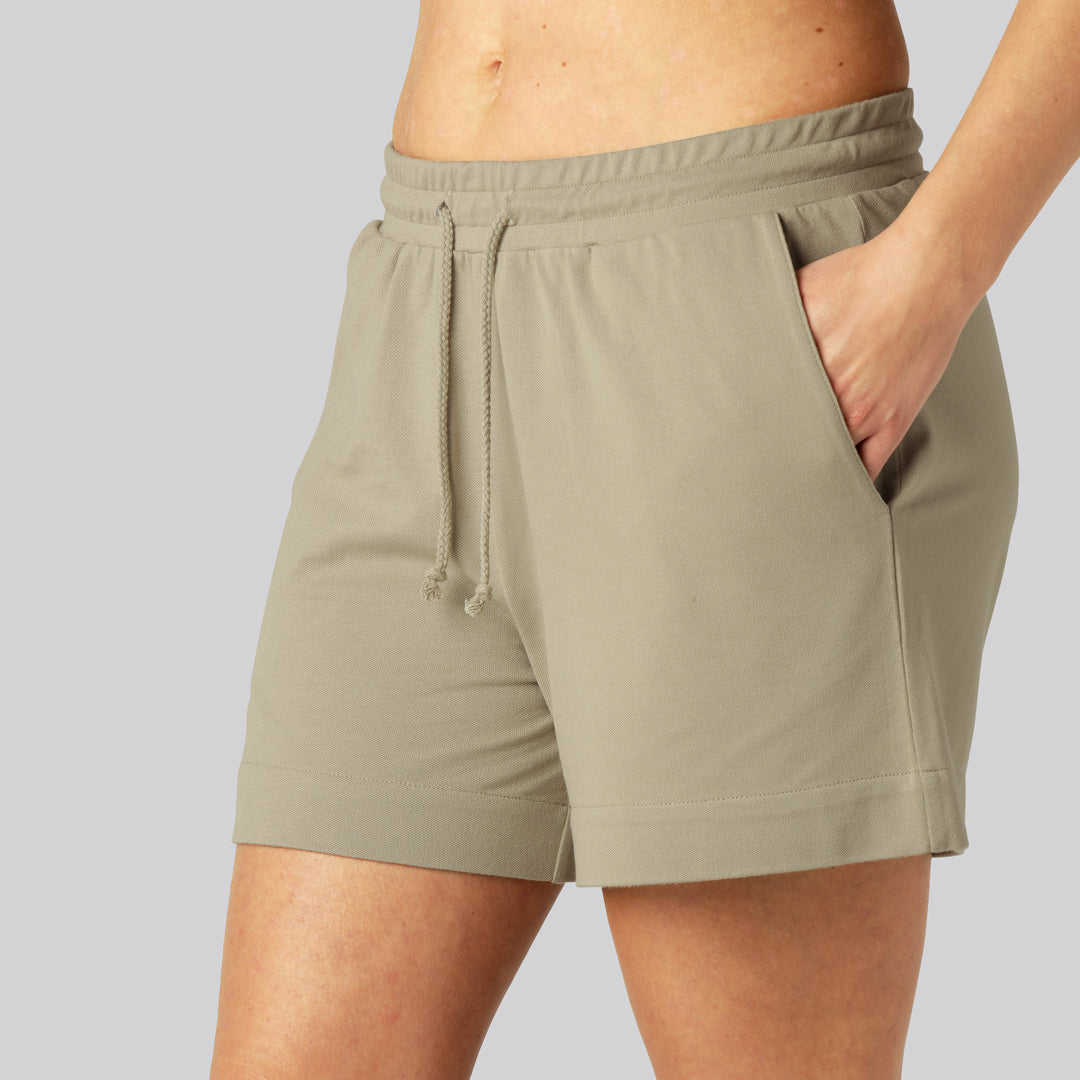 Bambus hverdagsshorts beige damer