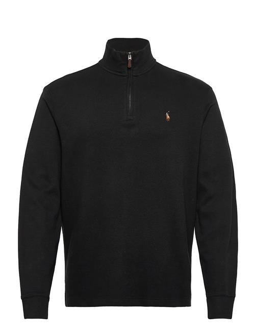 Estate-Rib Quarter-Zip Pullover Polo Ralph Lauren Black