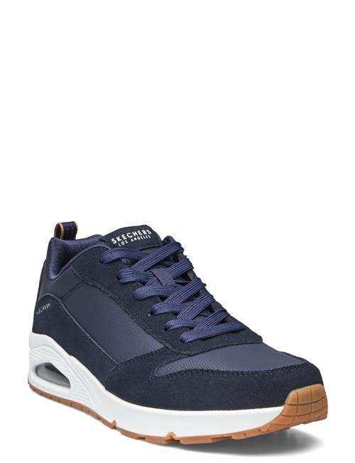 Mens Street Uno Stacre Skechers Navy