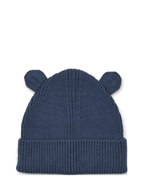 Se Gina Beanie With Ears Liewood Blue ved Booztlet