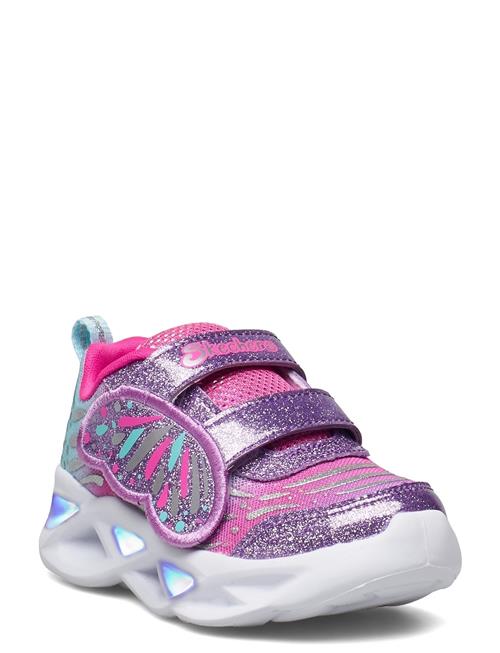 Girls S-Lights Twisty Brights - Wingin' It Skechers Patterned