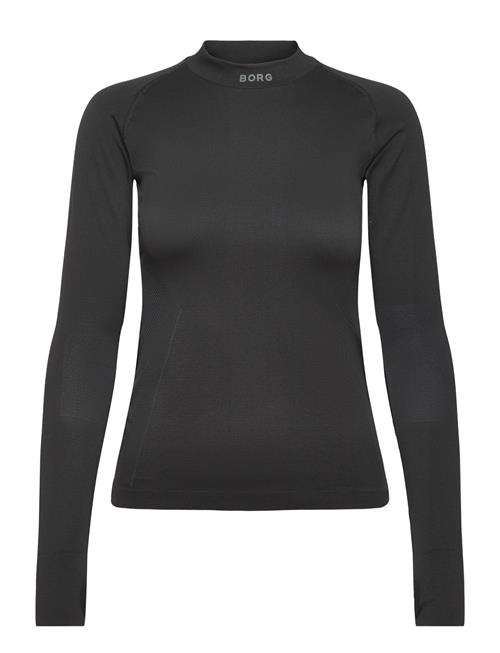 Borg Running Seamless Mock Neck Björn Borg Black