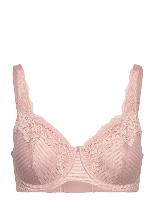 Se Marilyn Very Covering Underwired Bra CHANTELLE Pink ved Booztlet