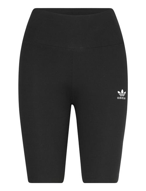 Se Essentials Rib Short Leggings Adidas Originals Black ved Booztlet