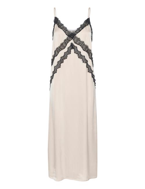 Sachigz Slip Dress Gestuz Beige