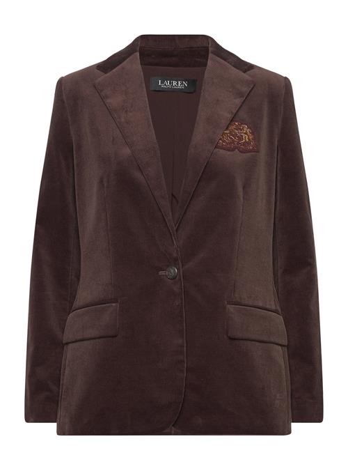 Bullion Corduroy Blazer Lauren Ralph Lauren Brown