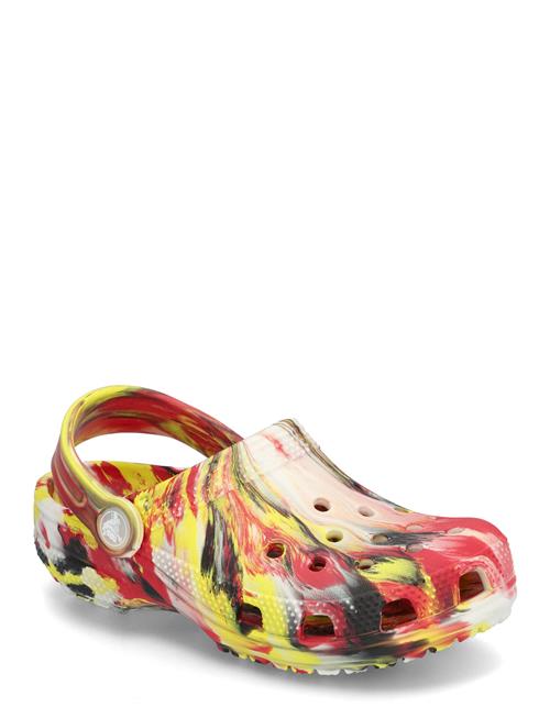 Classic Glow Marbled Clog K Crocs Patterned