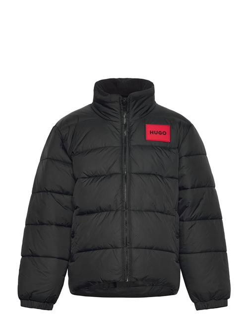 Se Puffer Jacket Hugo Kids Black ved Booztlet