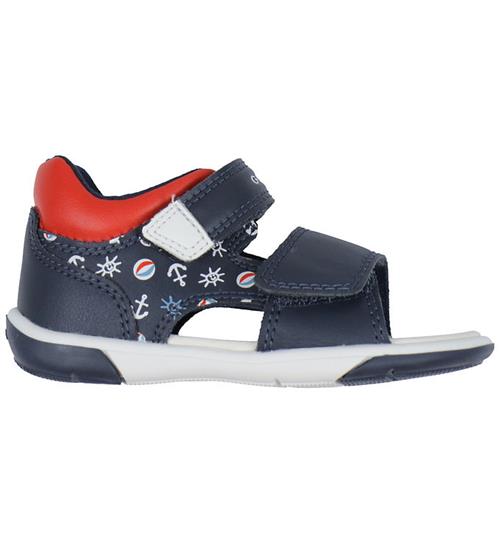 Se Geox Sandaler - Zapito - Navy/Red ved KidsWorld