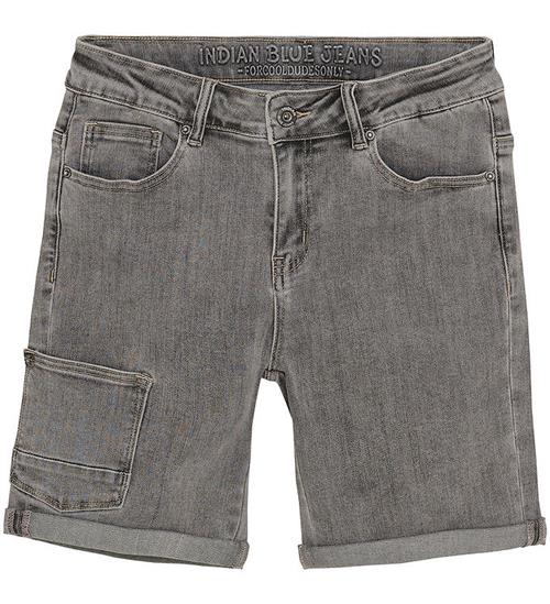 Indian Blue Jeans Denimshorts - GrÃ¥