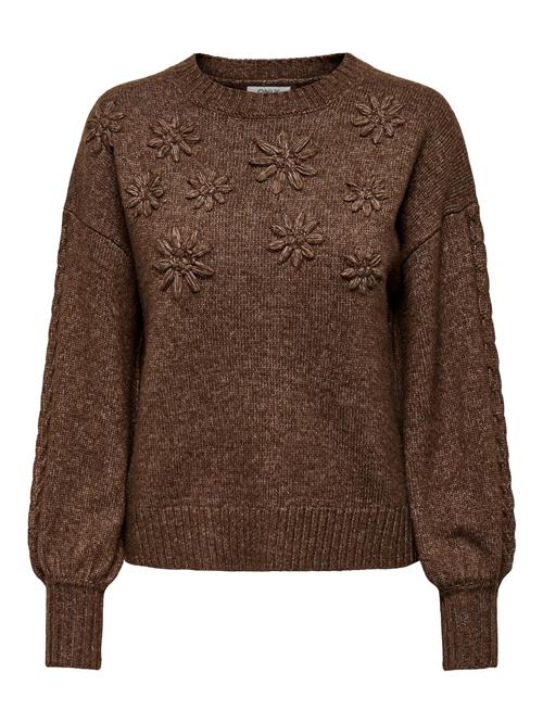 ONLY Pullover 'ROSETTA'  brun