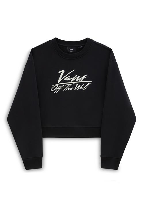 Se VANS Sweatshirt 'GO ANYPLACE '  sort / hvid ved About You