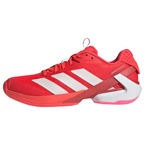 ADIDAS PERFORMANCE Sportssko 'Adizero Ubersonic 5'  grå / rød