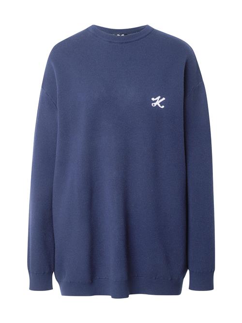 Karo Kauer Pullover  marin / hvid