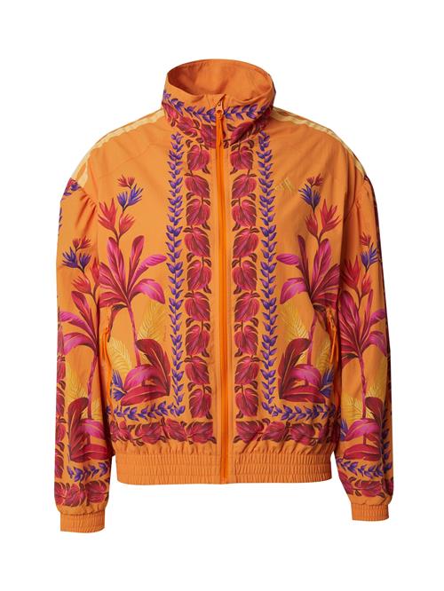 Se ADIDAS SPORTSWEAR Sportsjakke 'FARM PRM'  violetblå / lyseorange / fuchsia / magenta ved About You