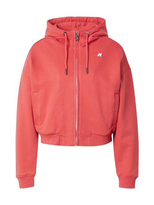 K-Way Sweatjakke 'ARWEN'  cranberry